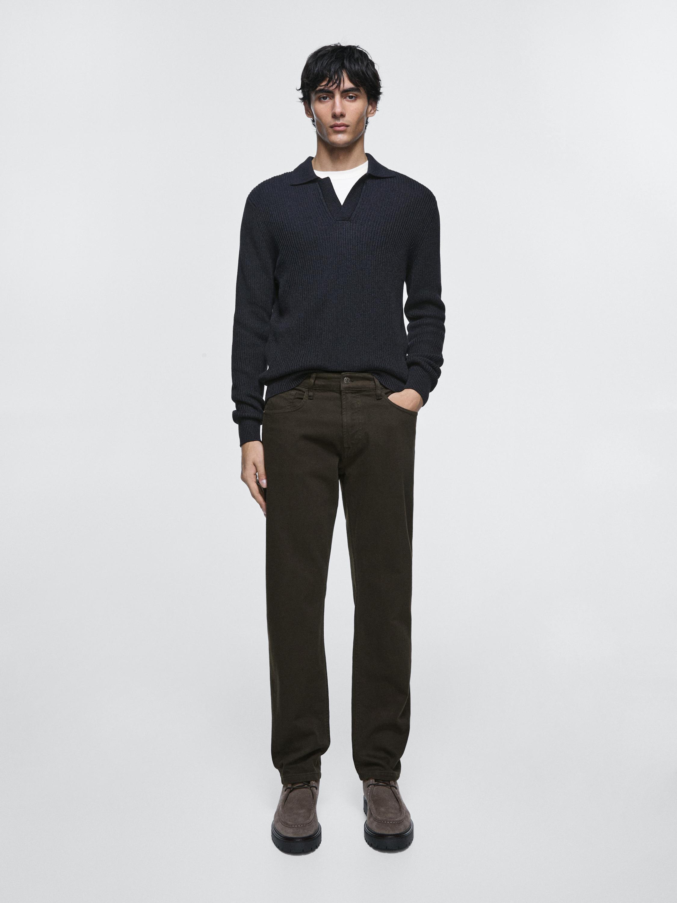 Tapered fit jeans